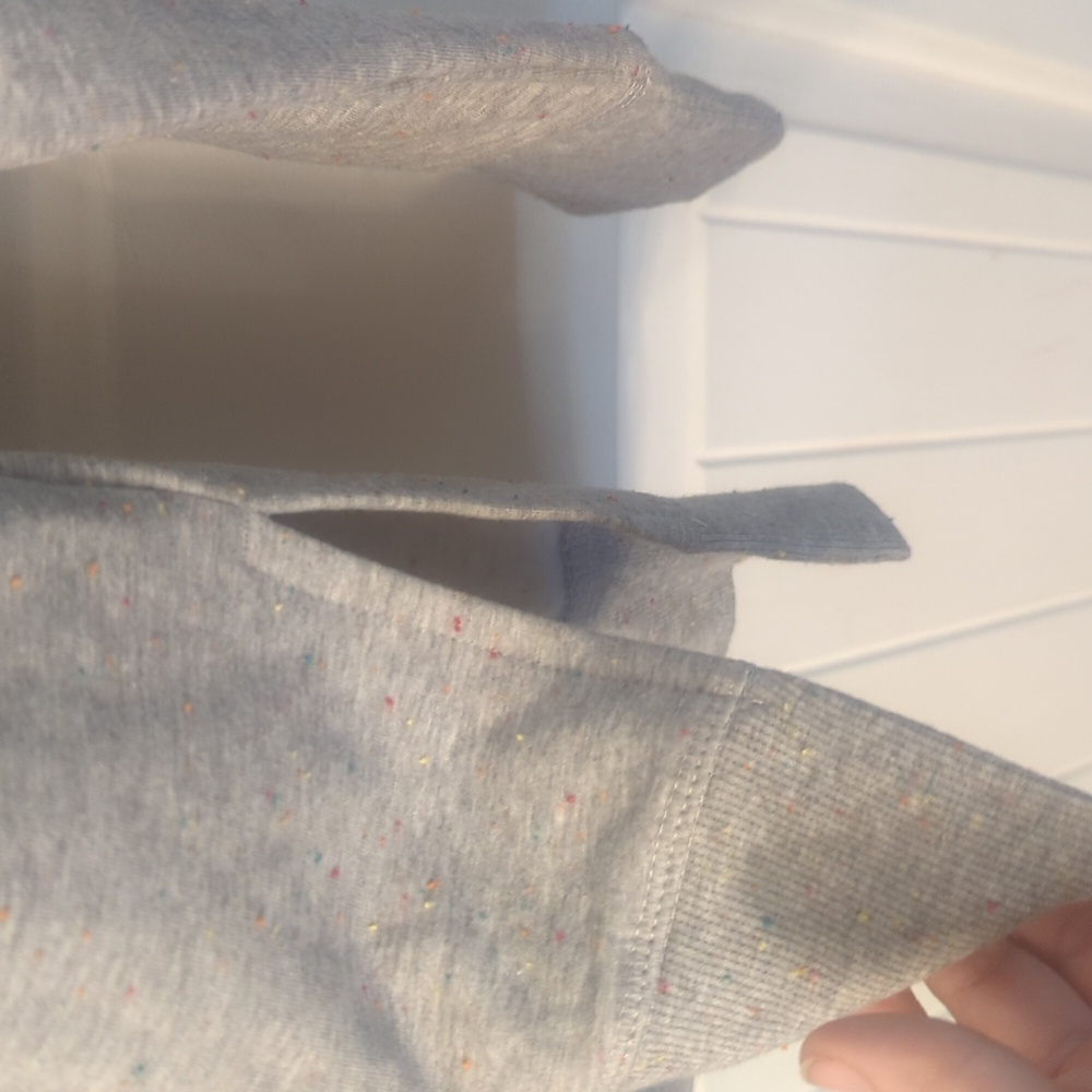 Active Life Gray Confetti Sweater NWT - Picture 3 of 3